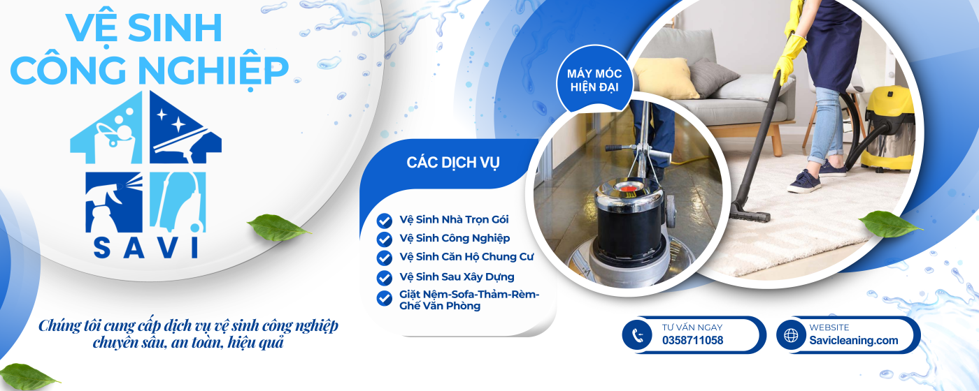 Vệ Sinh Công Nghiệp Savi Cleaning